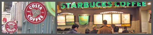 Costa & Starbucks