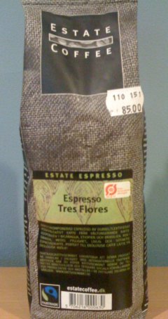 Estate Coffee Espresso Tres Flores