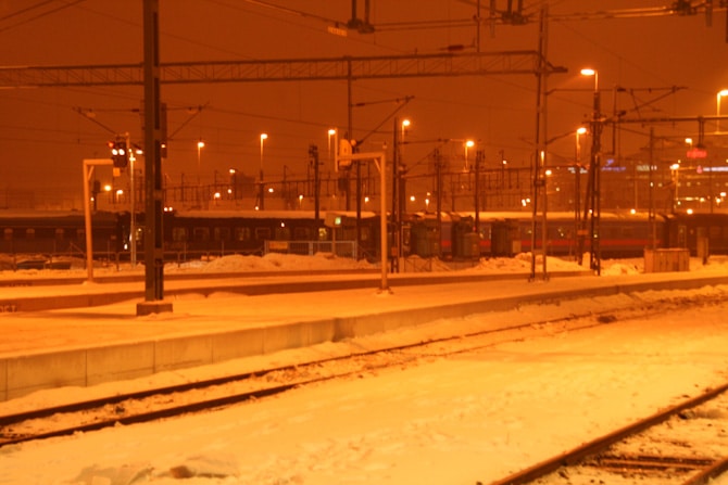 Lite snö har vi allt