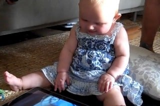 Baby+iPad