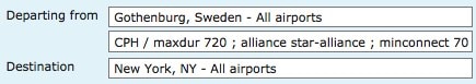 Matrix Search Tips på sökning av flygbiljetter med hjälp av ITA Software